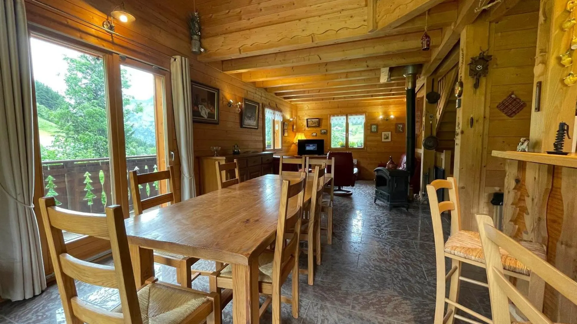 Chalet Spacieux Avec Garage Prive, Animaux Acceptes, Terrasse Et Jardin, Ideal Pour Familles ! - Fr-1-692-101 Abondance
